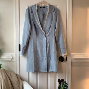 Simplee Dress | Baby Blue (Size S)